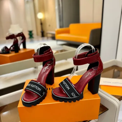 Cheap Louis Vuitton Sandal For Women #1417910 Replica Wholesale [$132.00 USD] [ITEM#1417910] on Replica Louis Vuitton Sandal