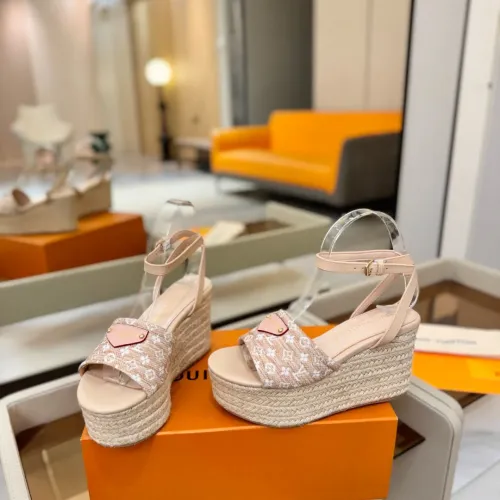 Cheap Louis Vuitton Sandal For Women #1417914 Replica Wholesale [$132.00 USD] [ITEM#1417914] on Replica Louis Vuitton Sandal