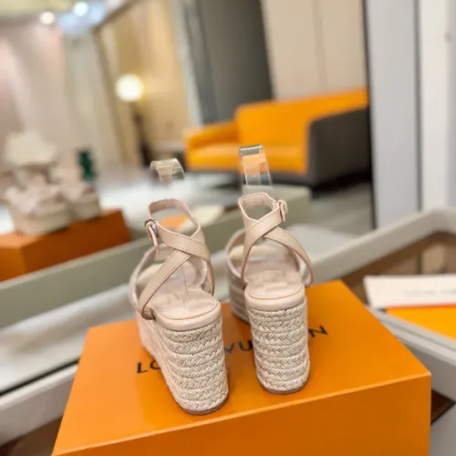 Cheap Louis Vuitton Sandal For Women #1417914 Replica Wholesale [$132.00 USD] [ITEM#1417914] on Replica Louis Vuitton Sandal