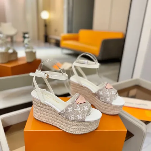 Cheap Louis Vuitton Sandal For Women #1417915 Replica Wholesale [$132.00 USD] [ITEM#1417915] on Replica Louis Vuitton Sandal