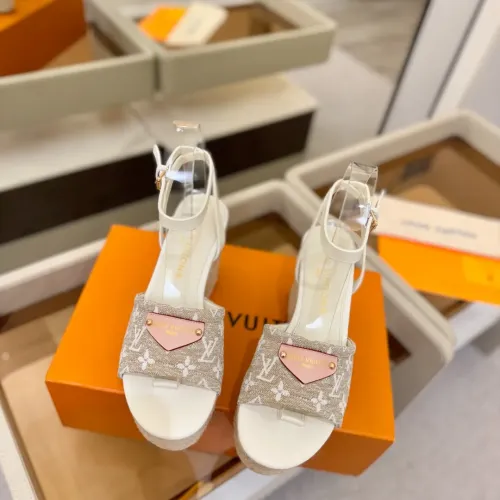 Cheap Louis Vuitton Sandal For Women #1417915 Replica Wholesale [$132.00 USD] [ITEM#1417915] on Replica Louis Vuitton Sandal