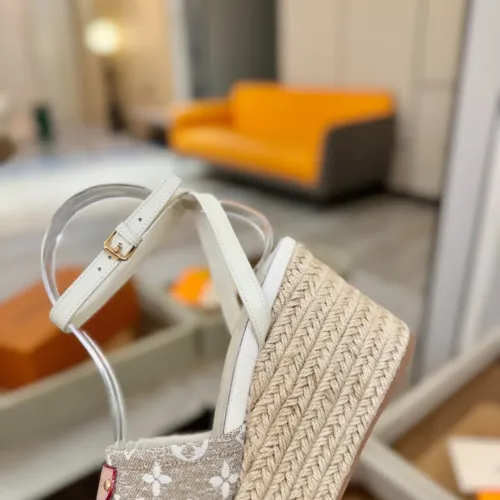 Cheap Louis Vuitton Sandal For Women #1417915 Replica Wholesale [$132.00 USD] [ITEM#1417915] on Replica Louis Vuitton Sandal
