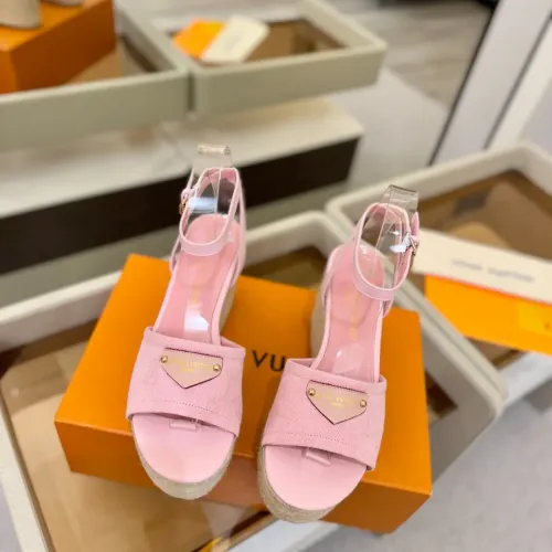 Cheap Louis Vuitton Sandal For Women #1417917 Replica Wholesale [$132.00 USD] [ITEM#1417917] on Replica Louis Vuitton Sandal