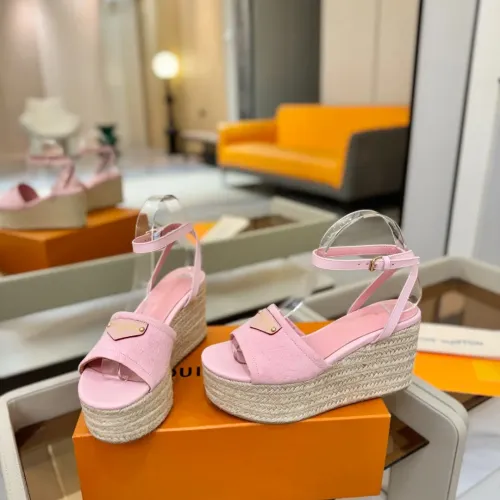 Cheap Louis Vuitton Sandal For Women #1417917 Replica Wholesale [$132.00 USD] [ITEM#1417917] on Replica Louis Vuitton Sandal