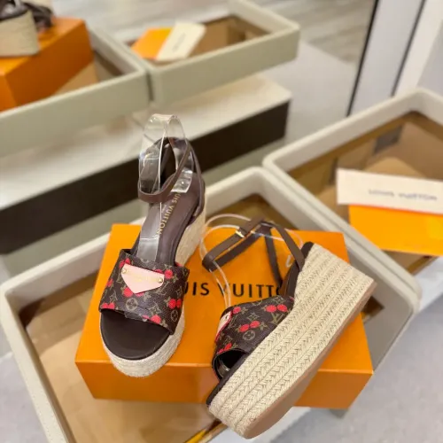 Cheap Louis Vuitton Sandal For Women #1417919 Replica Wholesale [$132.00 USD] [ITEM#1417919] on Replica Louis Vuitton Sandal