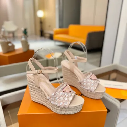 Cheap Louis Vuitton Sandal For Women #1417920 Replica Wholesale [$132.00 USD] [ITEM#1417920] on Replica Louis Vuitton Sandal