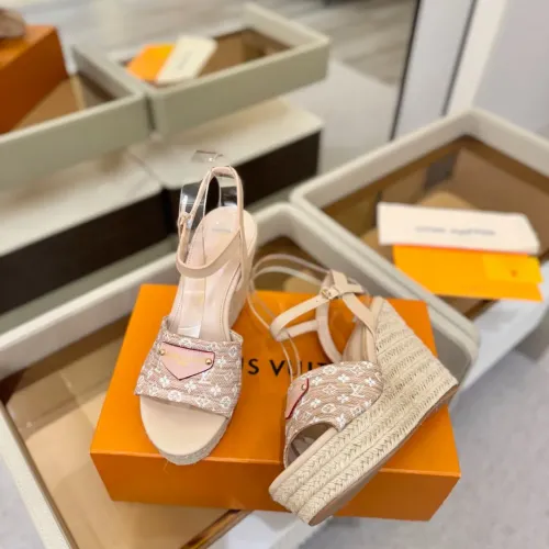 Cheap Louis Vuitton Sandal For Women #1417920 Replica Wholesale [$132.00 USD] [ITEM#1417920] on Replica Louis Vuitton Sandal