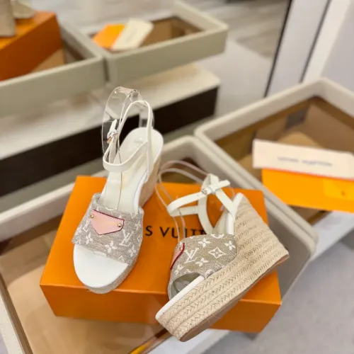 Cheap Louis Vuitton Sandal For Women #1417921 Replica Wholesale [$132.00 USD] [ITEM#1417921] on Replica Louis Vuitton Sandal