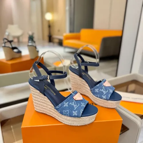 Cheap Louis Vuitton Sandal For Women #1417922 Replica Wholesale [$132.00 USD] [ITEM#1417922] on Replica Louis Vuitton Sandal
