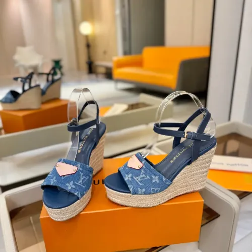Cheap Louis Vuitton Sandal For Women #1417922 Replica Wholesale [$132.00 USD] [ITEM#1417922] on Replica Louis Vuitton Sandal