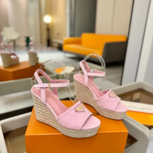 Cheap Louis Vuitton Sandal For Women #1417923 Replica Wholesale [$132.00 USD] [ITEM#1417923] on Replica Louis Vuitton Sandal