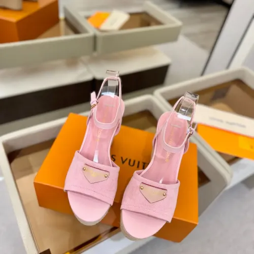 Cheap Louis Vuitton Sandal For Women #1417923 Replica Wholesale [$132.00 USD] [ITEM#1417923] on Replica Louis Vuitton Sandal