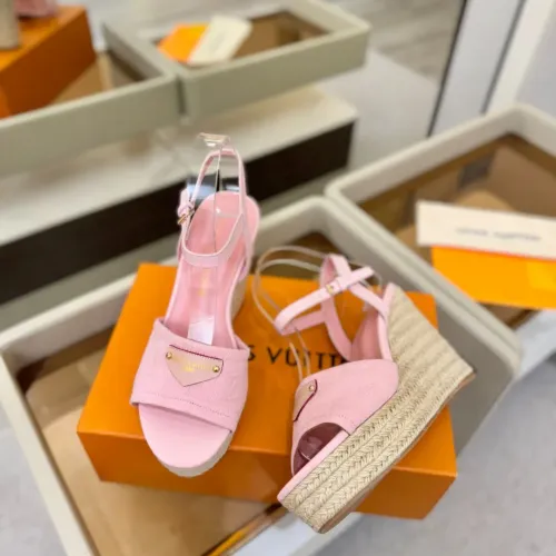 Cheap Louis Vuitton Sandal For Women #1417923 Replica Wholesale [$132.00 USD] [ITEM#1417923] on Replica Louis Vuitton Sandal