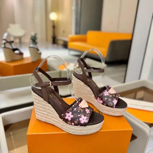 Cheap Louis Vuitton Sandal For Women #1417924 Replica Wholesale [$132.00 USD] [ITEM#1417924] on Replica Louis Vuitton Sandal