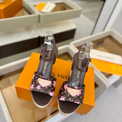 Cheap Louis Vuitton Sandal For Women #1417924 Replica Wholesale [$132.00 USD] [ITEM#1417924] on Replica Louis Vuitton Sandal