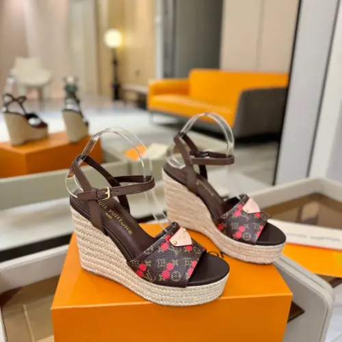 Cheap Louis Vuitton Sandal For Women #1417925 Replica Wholesale [$132.00 USD] [ITEM#1417925] on Replica Louis Vuitton Sandal