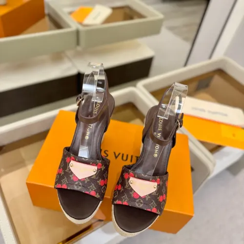 Cheap Louis Vuitton Sandal For Women #1417925 Replica Wholesale [$132.00 USD] [ITEM#1417925] on Replica Louis Vuitton Sandal