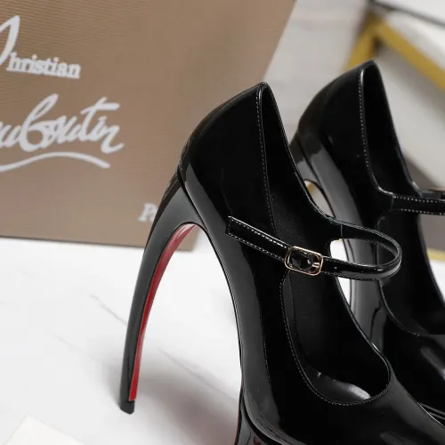 Cheap Christian Louboutin High-heeled shoes For Women #1417940 Replica Wholesale [$128.00 USD] [ITEM#1417940] on Replica Christian Louboutin High-heeled shoes