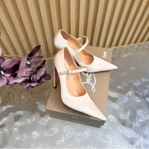 Cheap Christian Louboutin High-heeled shoes For Women #1417941 Replica Wholesale [$115.00 USD] [ITEM#1417941] on Replica Christian Louboutin High-heeled shoes