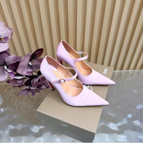 Cheap Christian Louboutin High-heeled shoes For Women #1417942 Replica Wholesale [$115.00 USD] [ITEM#1417942] on Replica Christian Louboutin High-heeled shoes