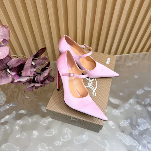 Cheap Christian Louboutin High-heeled shoes For Women #1417942 Replica Wholesale [$115.00 USD] [ITEM#1417942] on Replica Christian Louboutin High-heeled shoes