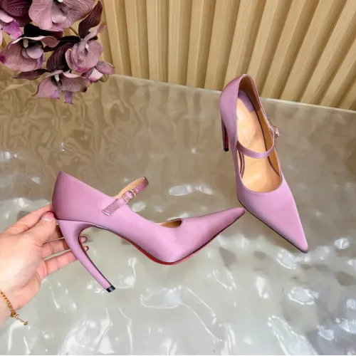 Cheap Christian Louboutin High-heeled shoes For Women #1417943 Replica Wholesale [$115.00 USD] [ITEM#1417943] on Replica Christian Louboutin High-heeled shoes