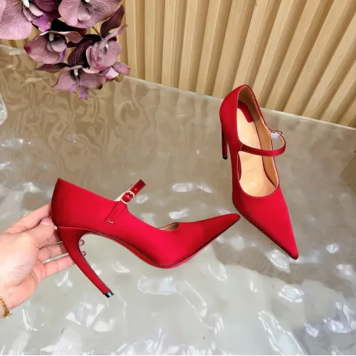 Cheap Christian Louboutin High-heeled shoes For Women #1417944 Replica Wholesale [$115.00 USD] [ITEM#1417944] on Replica Christian Louboutin High-heeled shoes
