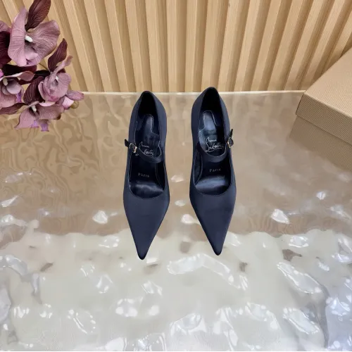 Cheap Christian Louboutin High-heeled shoes For Women #1417945 Replica Wholesale [$115.00 USD] [ITEM#1417945] on Replica Christian Louboutin High-heeled shoes