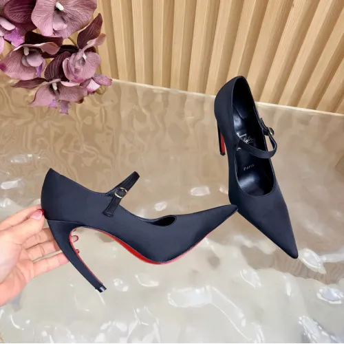 Cheap Christian Louboutin High-heeled shoes For Women #1417945 Replica Wholesale [$115.00 USD] [ITEM#1417945] on Replica Christian Louboutin High-heeled shoes