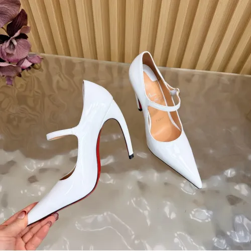 Cheap Christian Louboutin High-heeled shoes For Women #1417946 Replica Wholesale [$115.00 USD] [ITEM#1417946] on Replica Christian Louboutin High-heeled shoes