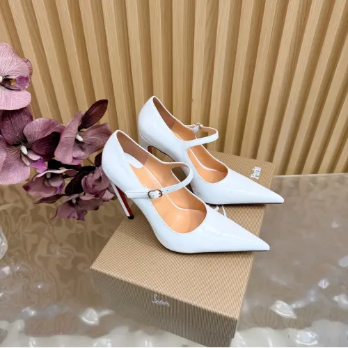 Cheap Christian Louboutin High-heeled shoes For Women #1417946 Replica Wholesale [$115.00 USD] [ITEM#1417946] on Replica Christian Louboutin High-heeled shoes