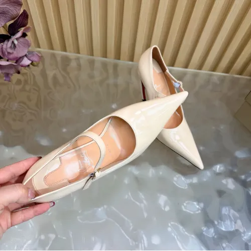 Cheap Christian Louboutin High-heeled shoes For Women #1417947 Replica Wholesale [$115.00 USD] [ITEM#1417947] on Replica Christian Louboutin High-heeled shoes