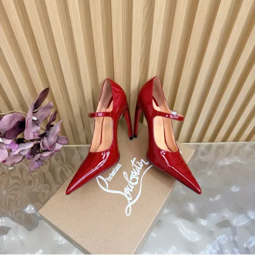 Cheap Christian Louboutin High-heeled shoes For Women #1417948 Replica Wholesale [$115.00 USD] [ITEM#1417948] on Replica Christian Louboutin High-heeled shoes