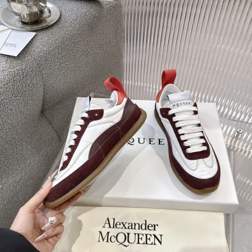 Cheap Alexander McQueen Casual Shoes For Men #1417952 Replica Wholesale [$100.00 USD] [ITEM#1417952] on Replica Alexander McQueen Casual Shoes
