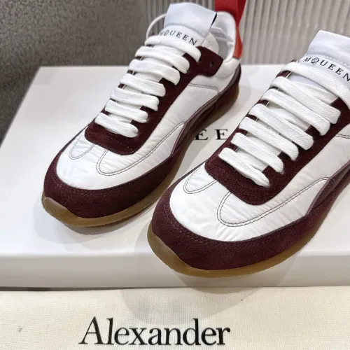 Cheap Alexander McQueen Casual Shoes For Women #1417953 Replica Wholesale [$100.00 USD] [ITEM#1417953] on Replica Alexander McQueen Casual Shoes
