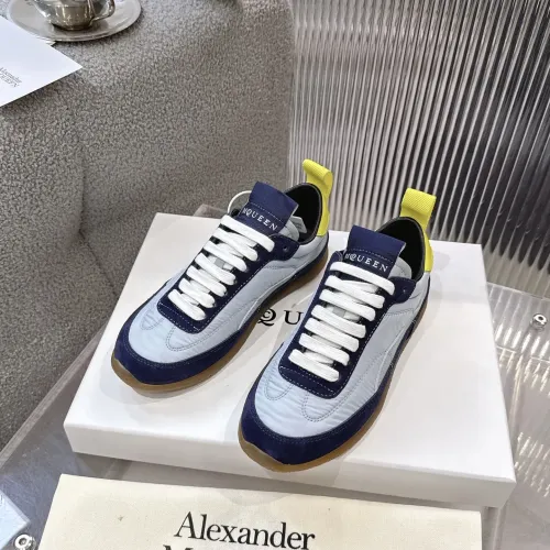 Cheap Alexander McQueen Casual Shoes For Men #1417954 Replica Wholesale [$100.00 USD] [ITEM#1417954] on Replica Alexander McQueen Casual Shoes