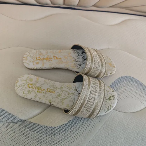 Cheap Christian Dior Slippers For Women #1417975 Replica Wholesale [$68.00 USD] [ITEM#1417975] on Replica Christian Dior Slippers