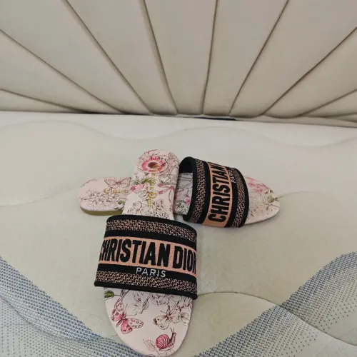 Cheap Christian Dior Slippers For Women #1417982 Replica Wholesale [$68.00 USD] [ITEM#1417982] on Replica Christian Dior Slippers
