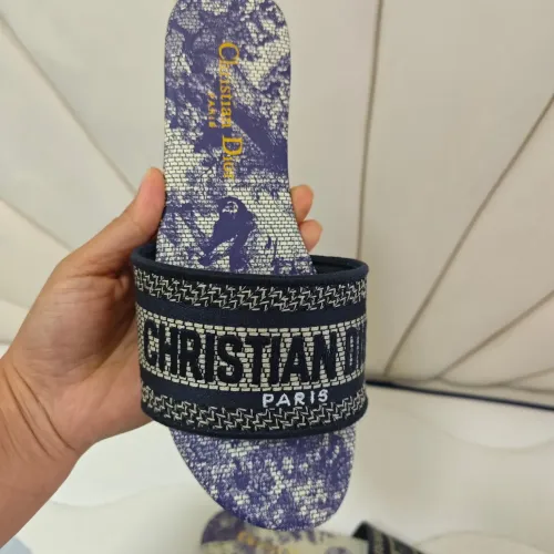 Cheap Christian Dior Slippers For Women #1417985 Replica Wholesale [$68.00 USD] [ITEM#1417985] on Replica Christian Dior Slippers
