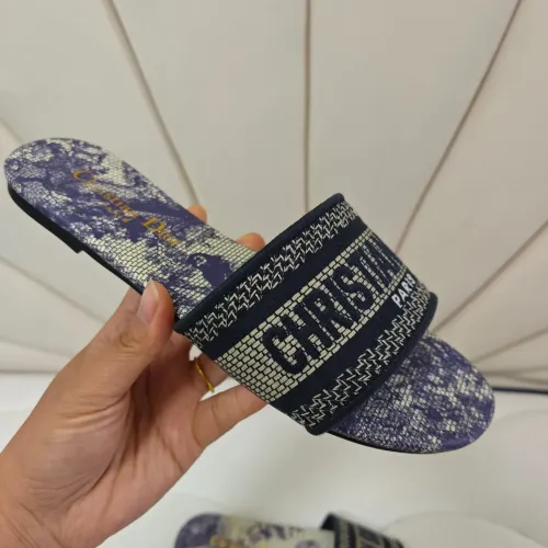 Cheap Christian Dior Slippers For Women #1417985 Replica Wholesale [$68.00 USD] [ITEM#1417985] on Replica Christian Dior Slippers