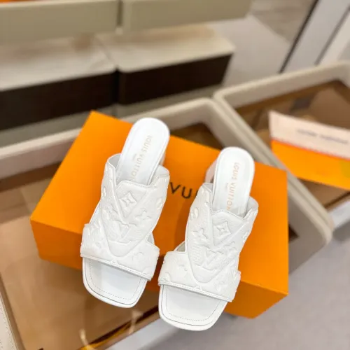 Cheap Louis Vuitton Slippers For Women #1417993 Replica Wholesale [$112.00 USD] [ITEM#1417993] on Replica Louis Vuitton Slippers