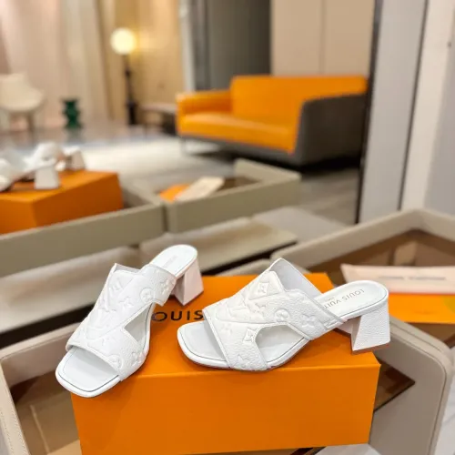 Cheap Louis Vuitton Slippers For Women #1417993 Replica Wholesale [$112.00 USD] [ITEM#1417993] on Replica Louis Vuitton Slippers