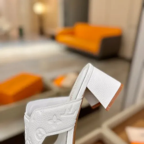 Cheap Louis Vuitton Slippers For Women #1417993 Replica Wholesale [$112.00 USD] [ITEM#1417993] on Replica Louis Vuitton Slippers