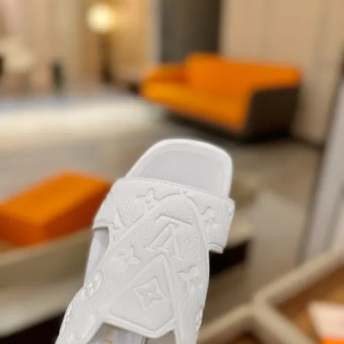 Cheap Louis Vuitton Slippers For Women #1417993 Replica Wholesale [$112.00 USD] [ITEM#1417993] on Replica Louis Vuitton Slippers