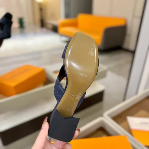 Cheap Louis Vuitton Slippers For Women #1417994 Replica Wholesale [$112.00 USD] [ITEM#1417994] on Replica Louis Vuitton Slippers