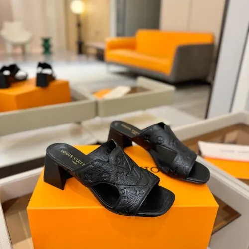 Cheap Louis Vuitton Slippers For Women #1417995 Replica Wholesale [$112.00 USD] [ITEM#1417995] on Replica Louis Vuitton Slippers