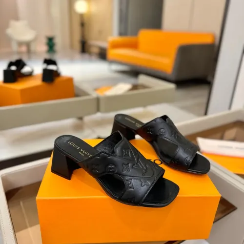 Cheap Louis Vuitton Slippers For Women #1417998 Replica Wholesale [$112.00 USD] [ITEM#1417998] on Replica Louis Vuitton Slippers