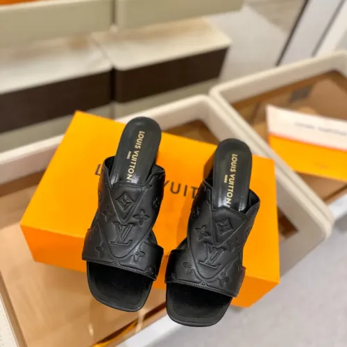 Cheap Louis Vuitton Slippers For Women #1417998 Replica Wholesale [$112.00 USD] [ITEM#1417998] on Replica Louis Vuitton Slippers
