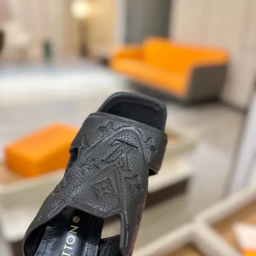 Cheap Louis Vuitton Slippers For Women #1418017 Replica Wholesale [$115.00 USD] [ITEM#1418017] on Replica Louis Vuitton Slippers