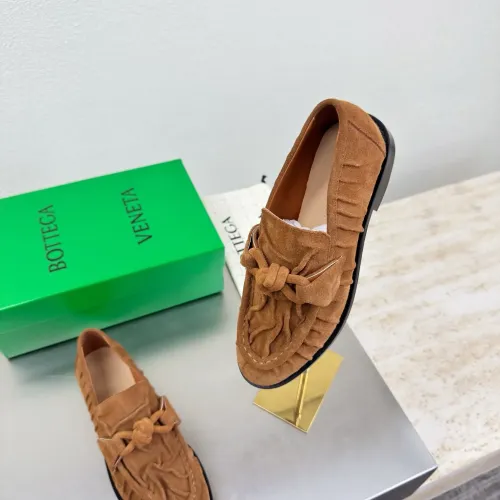 Cheap Bottega Veneta BV Leather Shoes For Women #1418062 Replica Wholesale [$140.00 USD] [ITEM#1418062] on Replica Bottega Veneta BV Leather Shoes